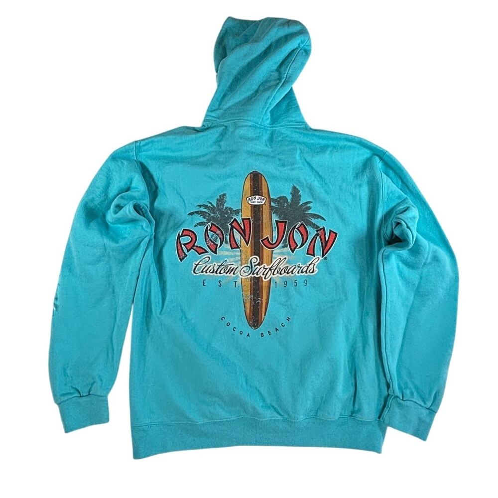 Ron Jon Cocoa Beach FL‎ Distressed New Longboard Hoodie M